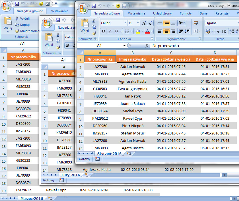 Jak otworzyć pliki o tej samej nazwie